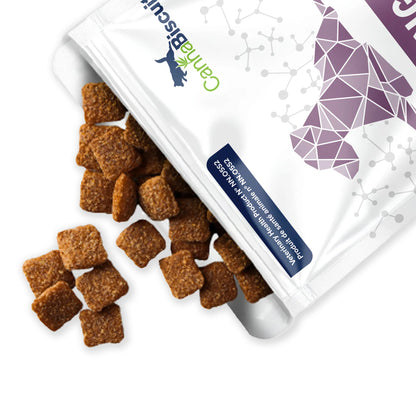 CannaBiscuit 🍁 Calming with L-Theanine & Vitamin B12 for Dogs 224g