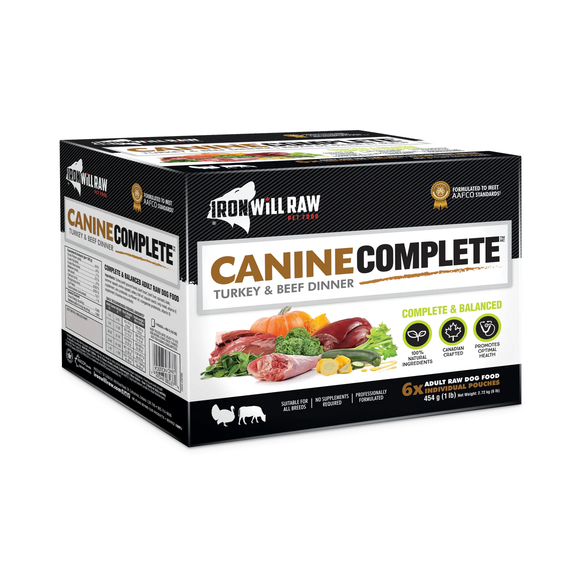 Iron Will Canine Complete Turkey & Beef Dinner for Dogs