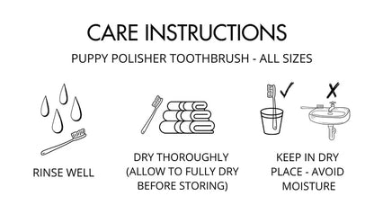 Wag & Bright Supply Co. 🍁Puppy Polisher Biodegradable Toothbrush