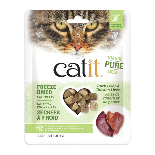 Catit 🍁Duck Freeze Dried Raw Cat Treats 28g
