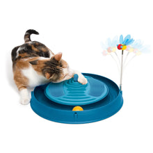 Catit 🍁Play 3 in 1 Circuit Ball Toy with Massager