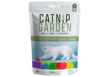 Multipet Catnip Garden Plush Puffs with Organic Catnip 20 pc
