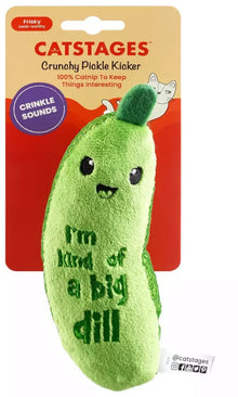 Catstages® Cat Kicker® Crunchy Pickle Green