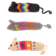 Fair Trade Wooly Mice Organic Catnip Cat Toy 6"