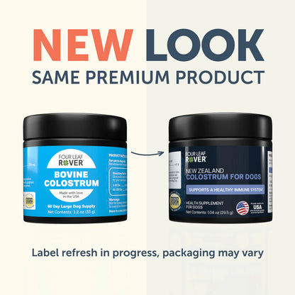 Four Leaf Rover Bovine Colostrum 33g