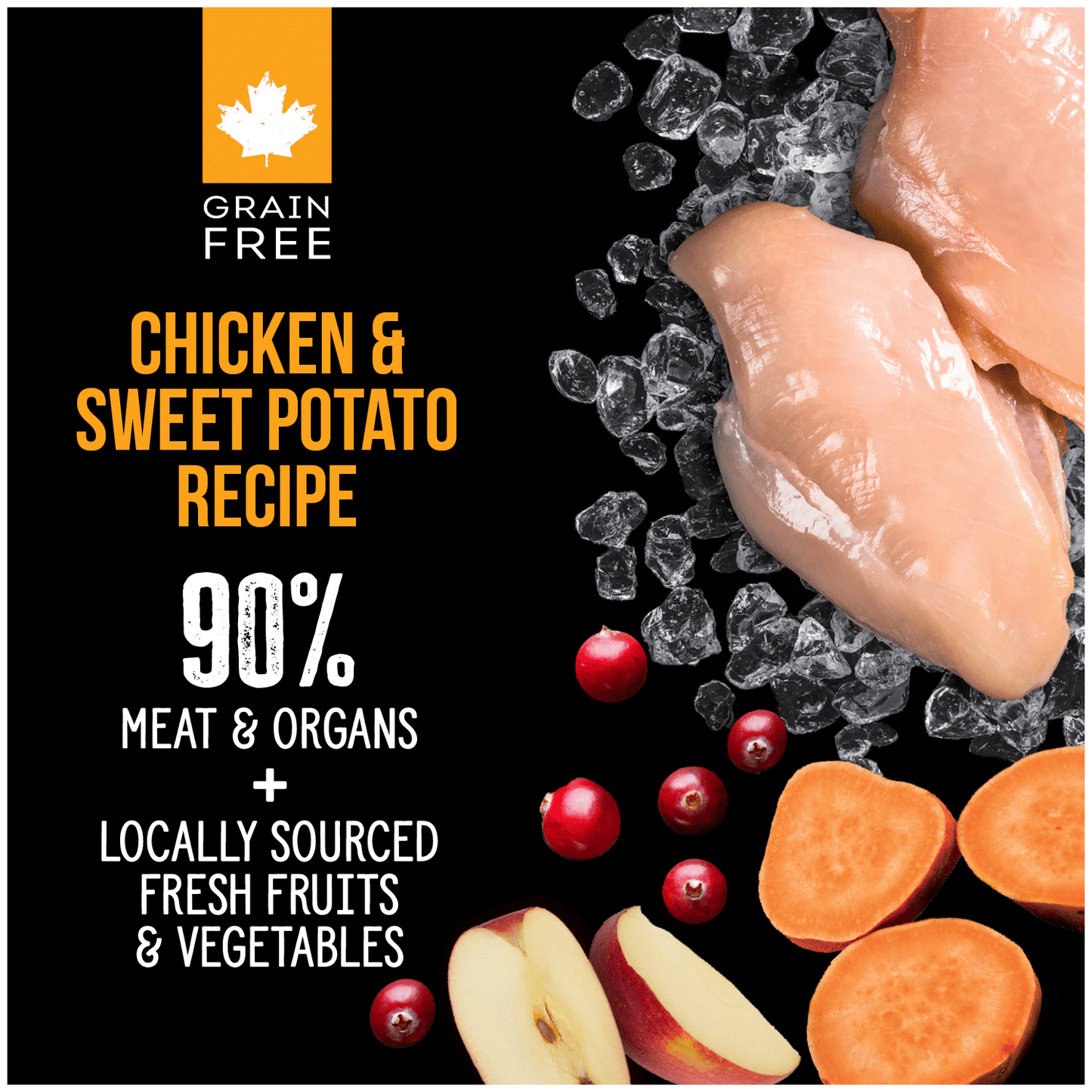 Nutrience SubZero Chicken & Sweet Potato Freeze Dried Raw Dog Food