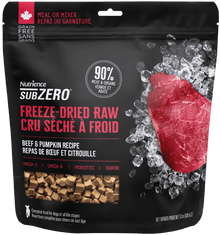 Nutrience SubZero Beef & Pumpkin Freeze Dried Raw Dog Food