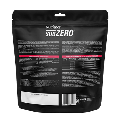 Nutrience SubZero Beef & Pumpkin Freeze Dried Raw Dog Food