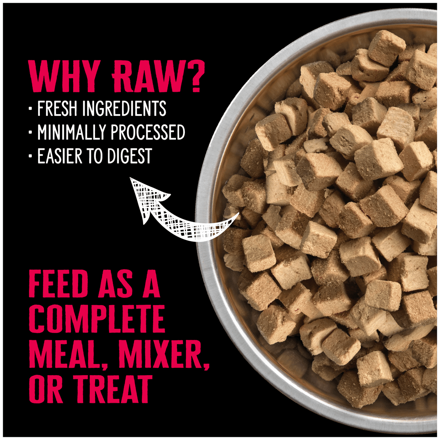 Nutrience SubZero Beef & Pumpkin Freeze Dried Raw Dog Food