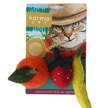 Karma Cat Wool Felt Fruit - 3 Pack