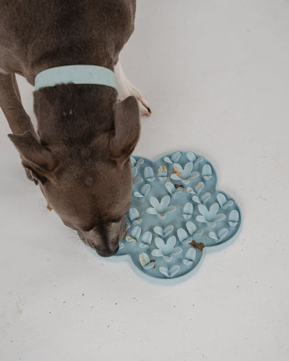 Dexypaws 🍁Blue Flower Enrichment Snuffle Mat
