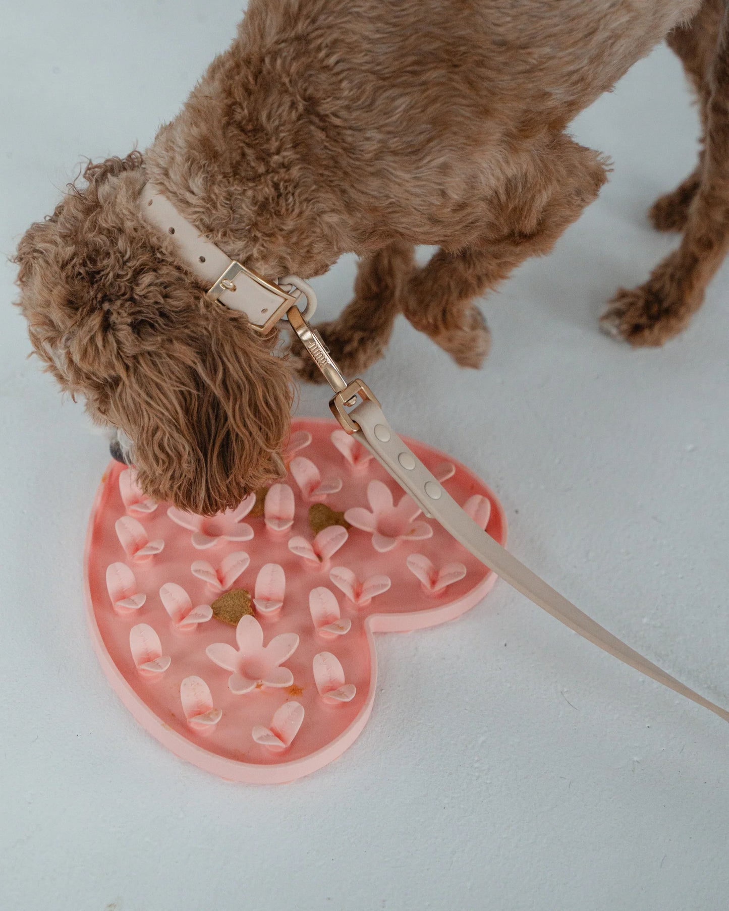 DexyPaws 🍁Pink Heart Hide & Seek Silicone Snuffle Mat