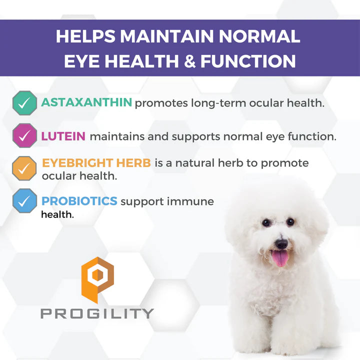 Progility Tear Stain Eye Support 80 Soft Chews