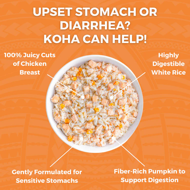 KOHA Bland Diet Chicken & White Rice 12.5oz