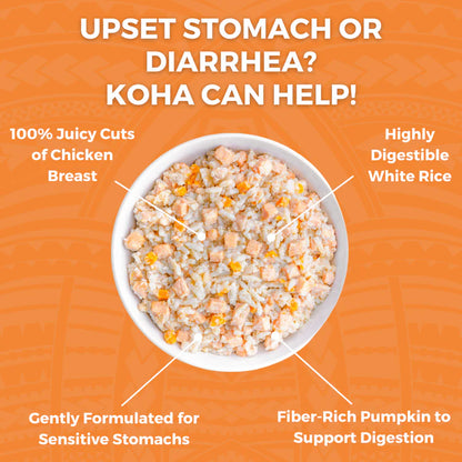 KOHA Bland Diet Chicken & White Rice 12.5oz