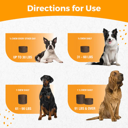 Progility Max Hip & Joint with Eggshell Membrane Chews 60pc