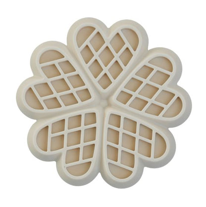 DexyPaws🍁 Silicone Slow Feeder Hearts in Buttercream