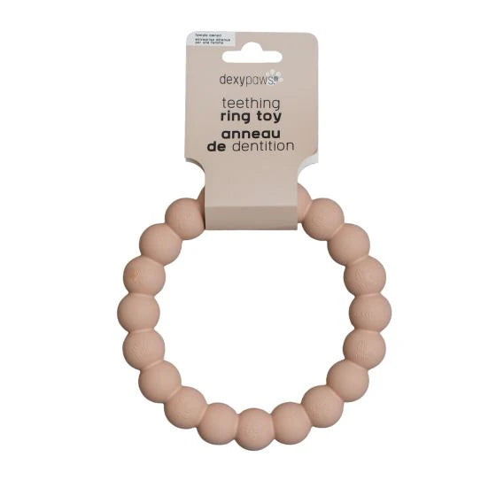 DexyPaws🍁 Blush Pink Teething Ring