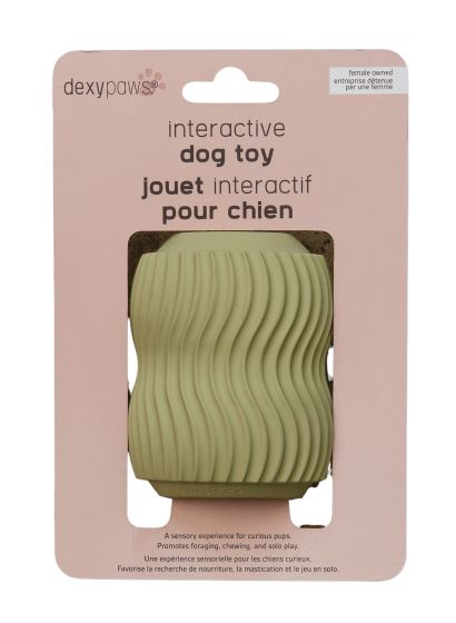 DexyPaws 🍁Jade Green  - Interactive Teething Toy for Powerful Chewers