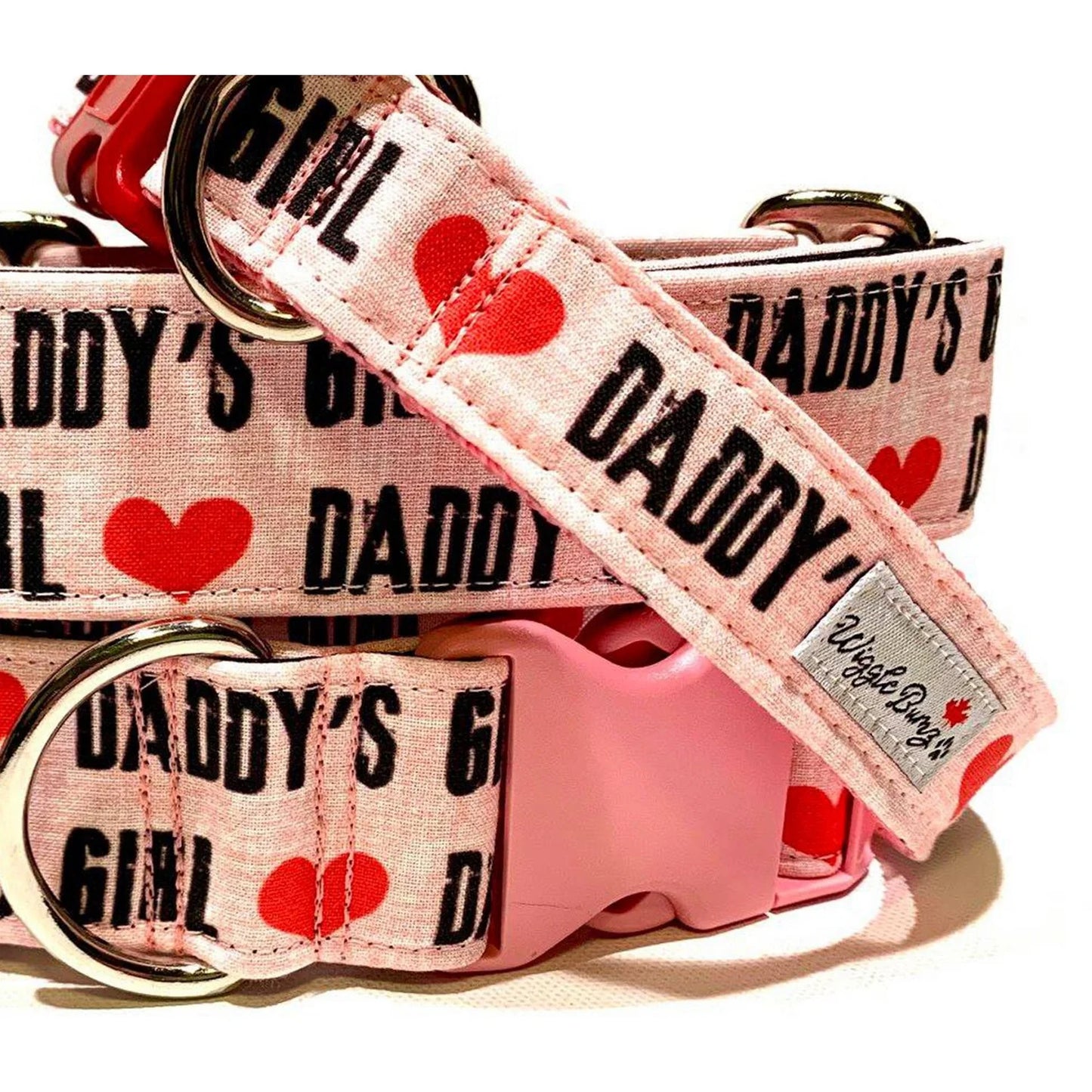 Wiggle Bumz 🍁 Daddy's Girl Martingale Dog Collar
