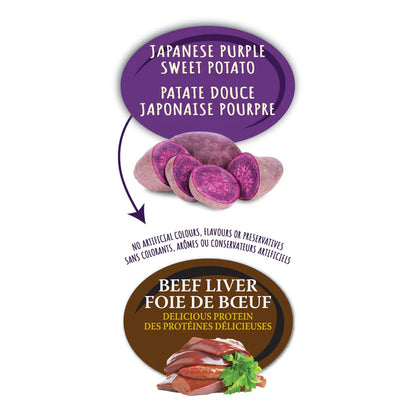 Benny Bullys🍁 Deep Purple Beef Liver & Japanese Purple Sweet Potato 55g