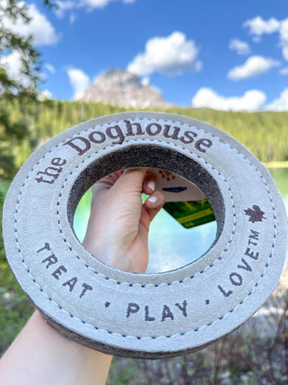 The Doghouse 🍁 Leather & Wool Ring
