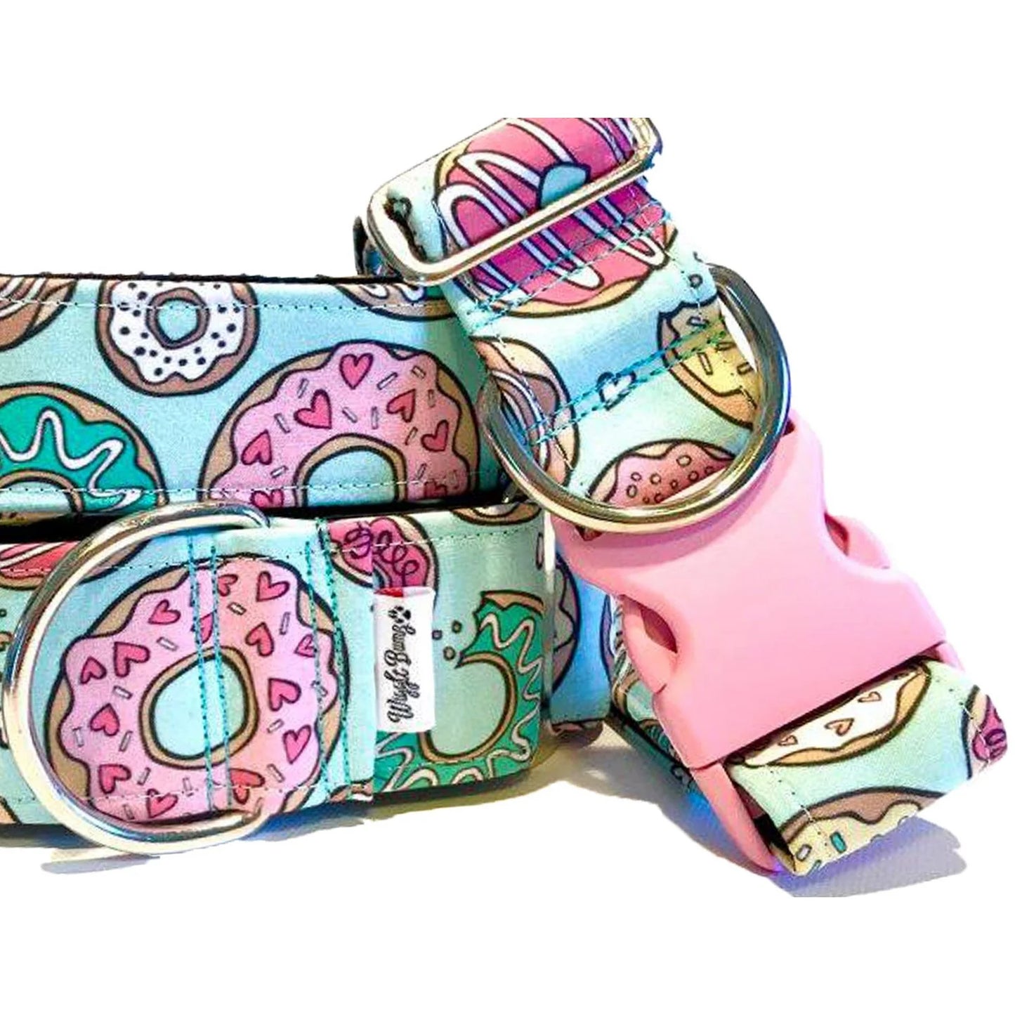 Wiggle Bumz 🍁 D'oh Nuts Martingale Dog Collar