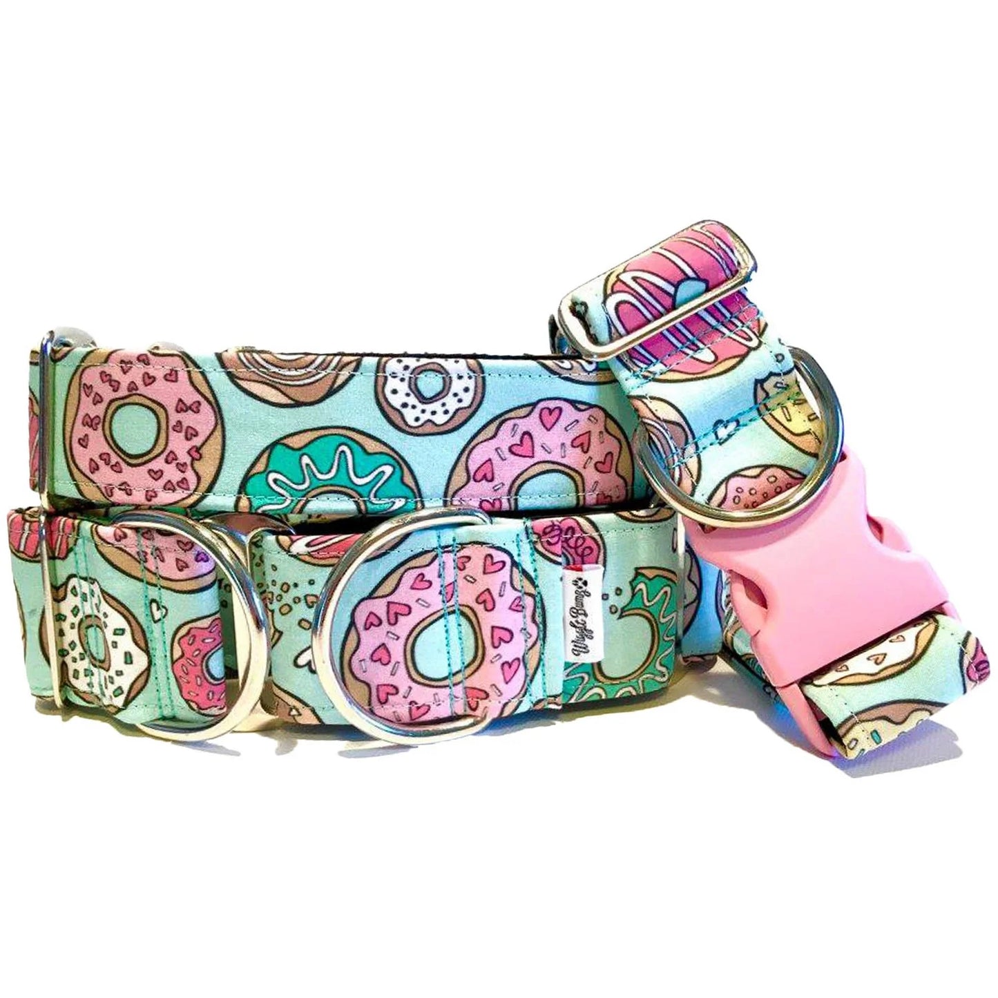 Wiggle Bumz 🍁 D'oh Nuts Martingale Dog Collar