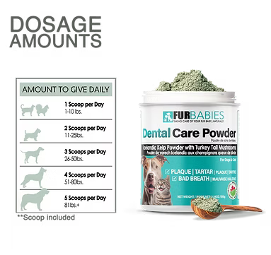 FurBabies 🍁Dental Care Powder for Dogs & Cats 100g