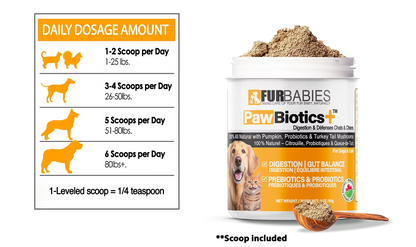 FurBabies🍁 PawBiotics+ Advanced Gut Health & Parasite Control For Dogs and Cats
