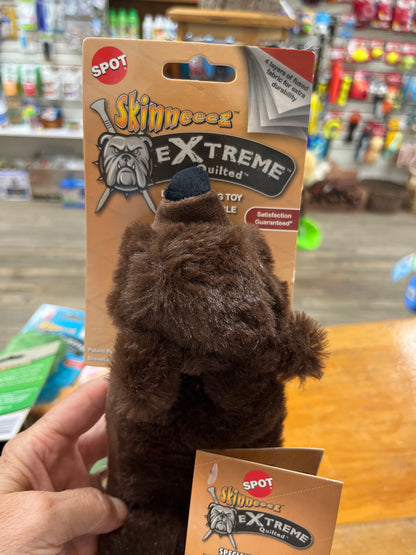 Spot® Skinneeez™ Extreme Quilted Beaver 23" Dog Toy