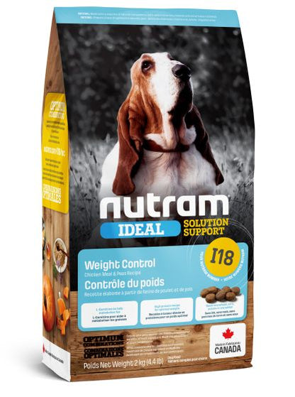 Nutram 🍁Ideal (I18) Weight Control, Chicken & Peas Recipe