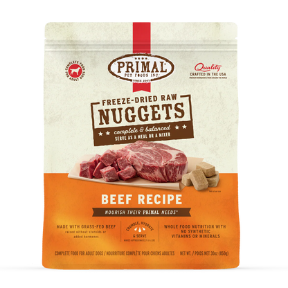 Primal Freeze Dried Beef Nuggets