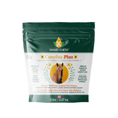 Smart Earth 🍁Camelina Plus Gastric Wellness Support for Horses 2.27kg