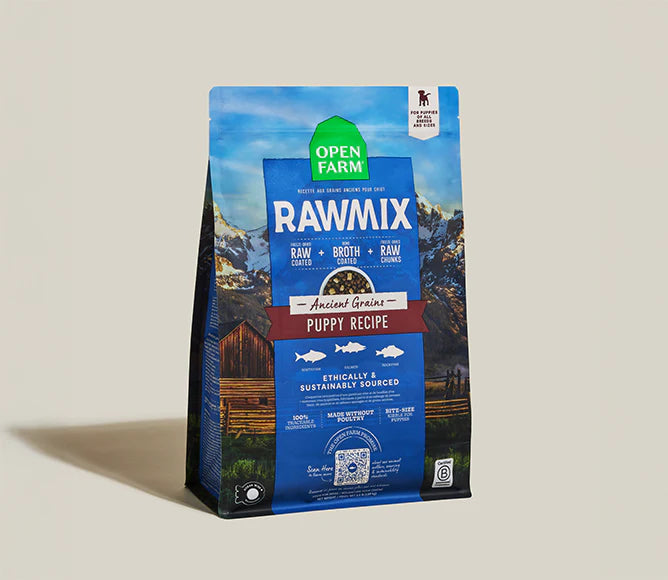 Open Farm® RawMix Puppy Ancient Grains Salmon, Whitefish & Rockfish