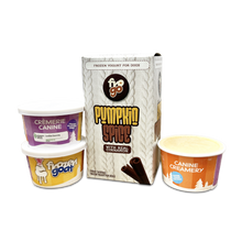 Frozen Goat 🍁Pumpkin Spice Frozen Yogurt for Dogs 3 x 100ml