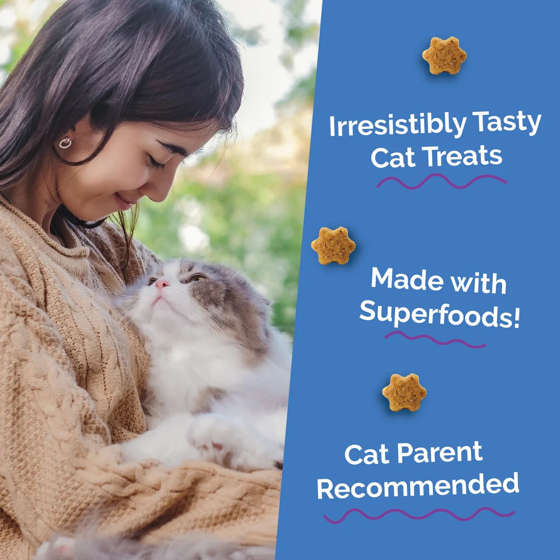 Fruitables Chicken & Blueberry Cat Treats 2.5oz