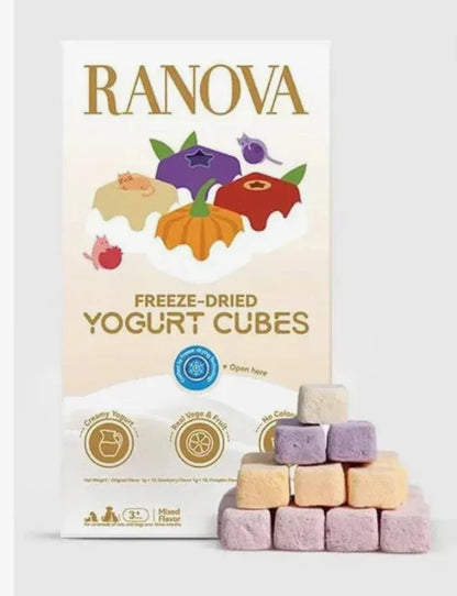 Ranova Freeze Dried Yogurt  Dog & Cat Treats - Mixed Flavours 40g