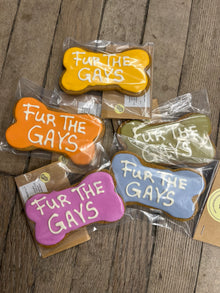 FUR The Gays Large Iced Dog Cookie