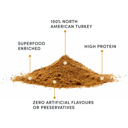 Crumps Naturals 🍁Turkey & Superfood Golds Meal Topper Sprinkles 110g
