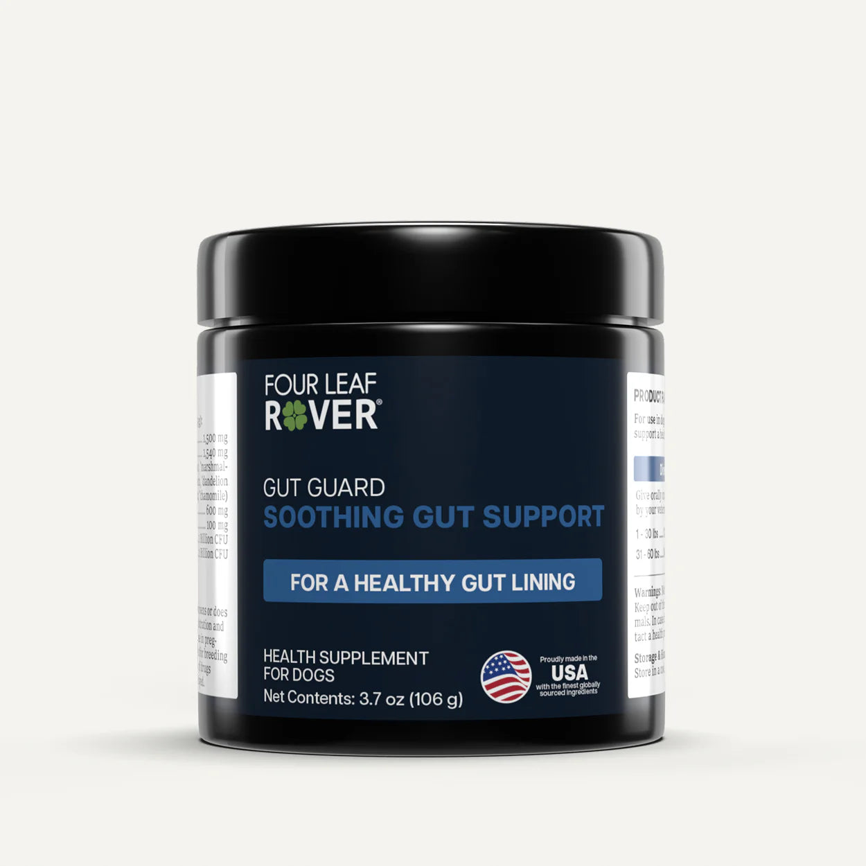 Four Leaf Rover Gut Guard  - For Dogs with Irritated, Leaky Guts 106g