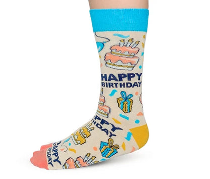 Happy Birthday Socks for Her 🍁Uptown Sox Ltd.