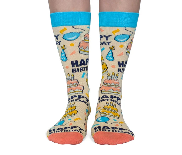 Happy Birthday Socks for Her 🍁Uptown Sox Ltd.