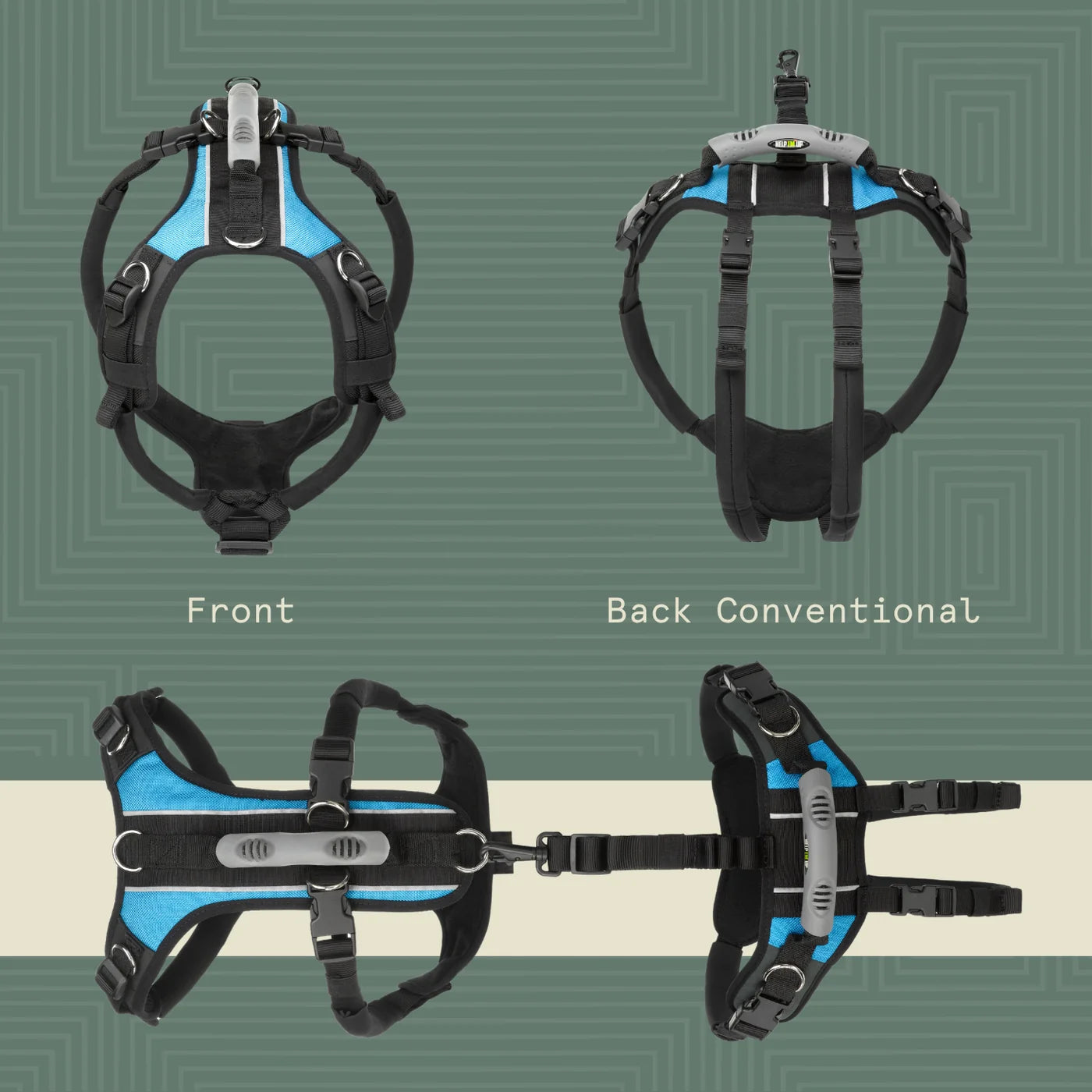 Help 'Em Up Large Conventional Harness 80-125lbs