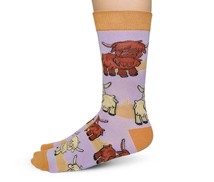 Highland Cows Socks 🍁 Uptown Sox