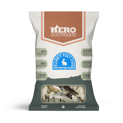 Hero Dog Treats🍁 Rabbit Feet