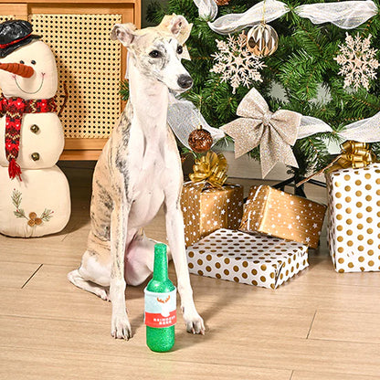 HugSmart Dura Guard Happy Woofmas Reindeer Beer