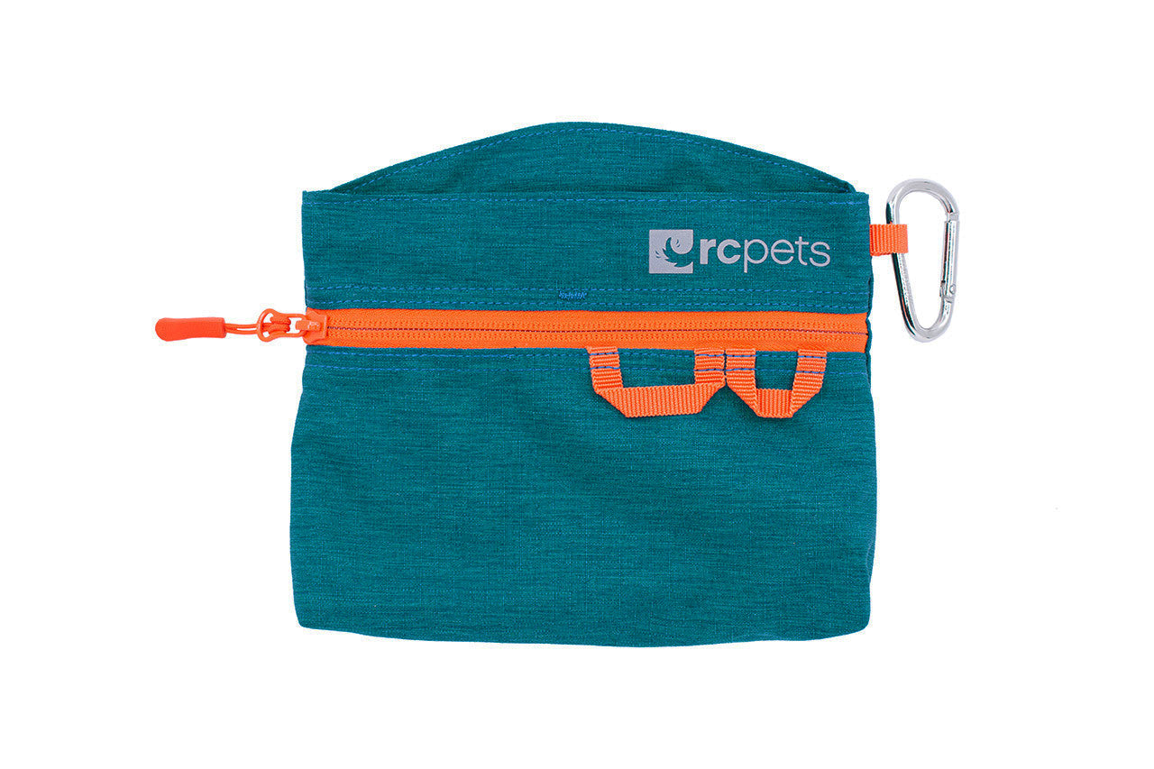 RC Pets🍁 Heather Teal Quick Grab Treat Bag