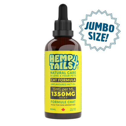 Hemp4Tails 🍁 Unflavoured Cat Formula Hemp Blend