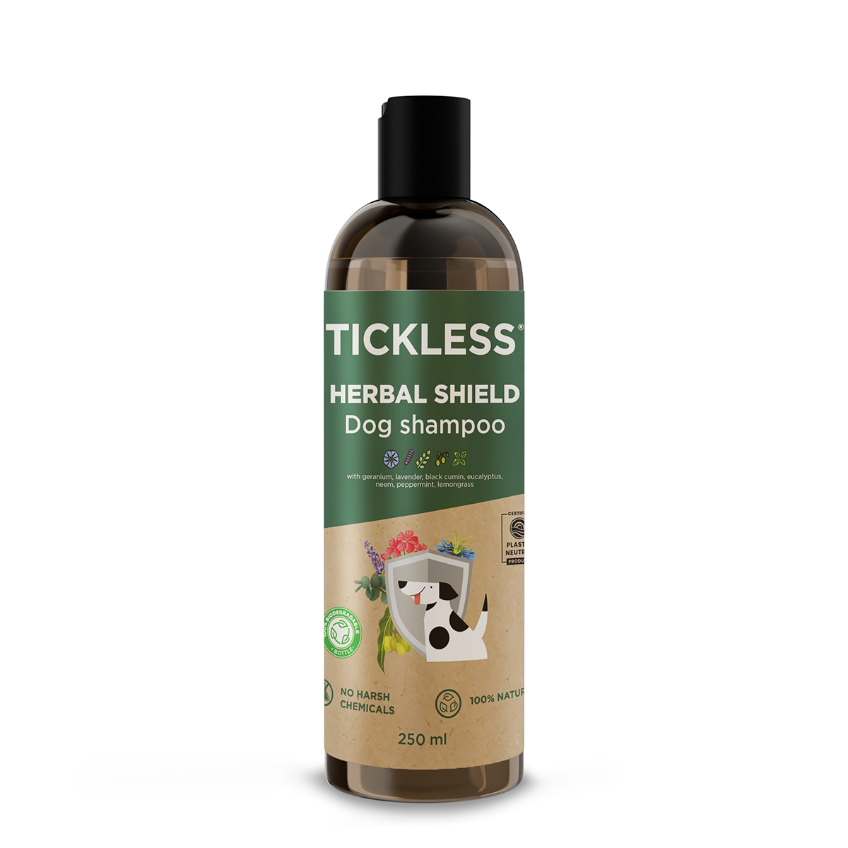 Tickless® Herbal Shield – Dog Shampoo for Long Walks 250ml